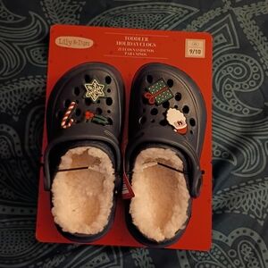 LILY & DAN TODDLER HOLIDAY CLOGS